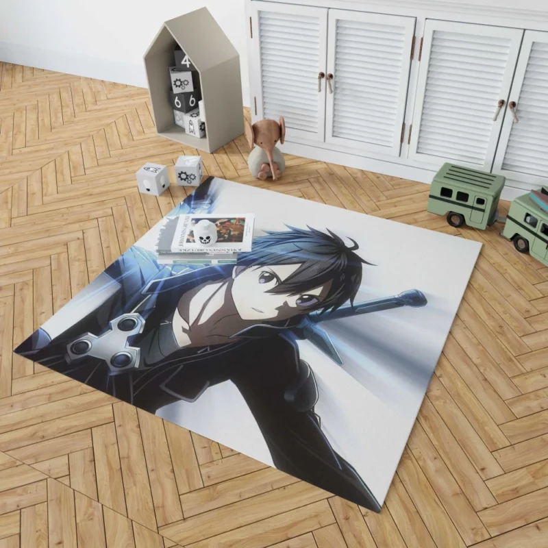 Kirigaya Influence in Sword Art Online Anime Rug 1