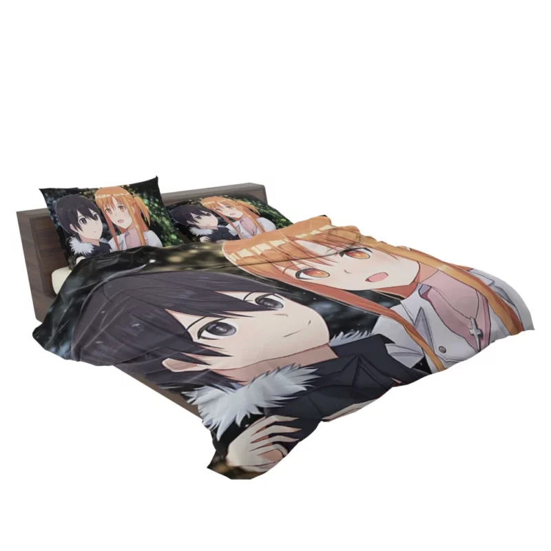 Kirigaya and Asuna Dual Protagonists Anime Bedding Set 2