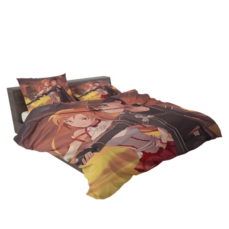 Kirigaya and Asuna Iconic Sword Art Online Duo Anime Bedding Set 2