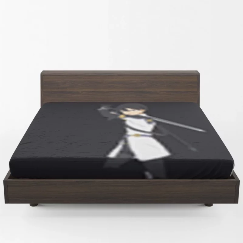 Kirito Adventure in Ordinal Scale Anime Fitted Sheet 1