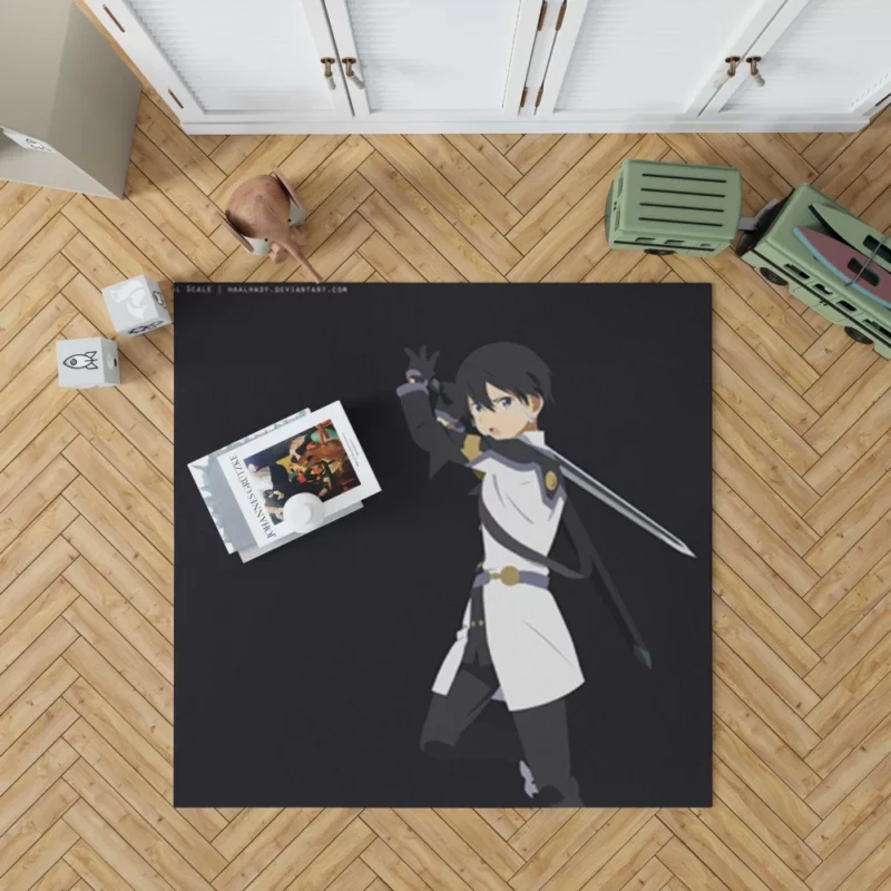 Kirito Adventure in Ordinal Scale Anime Rug