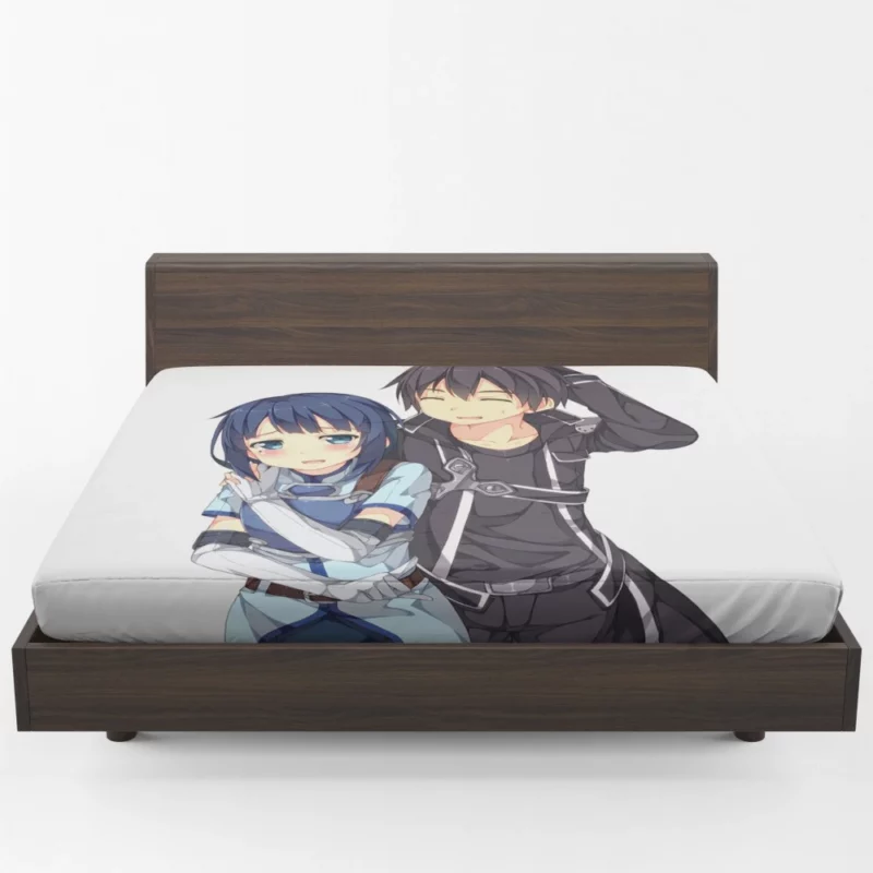 Kirito Adventures in Aincrad Anime Fitted Sheet 1