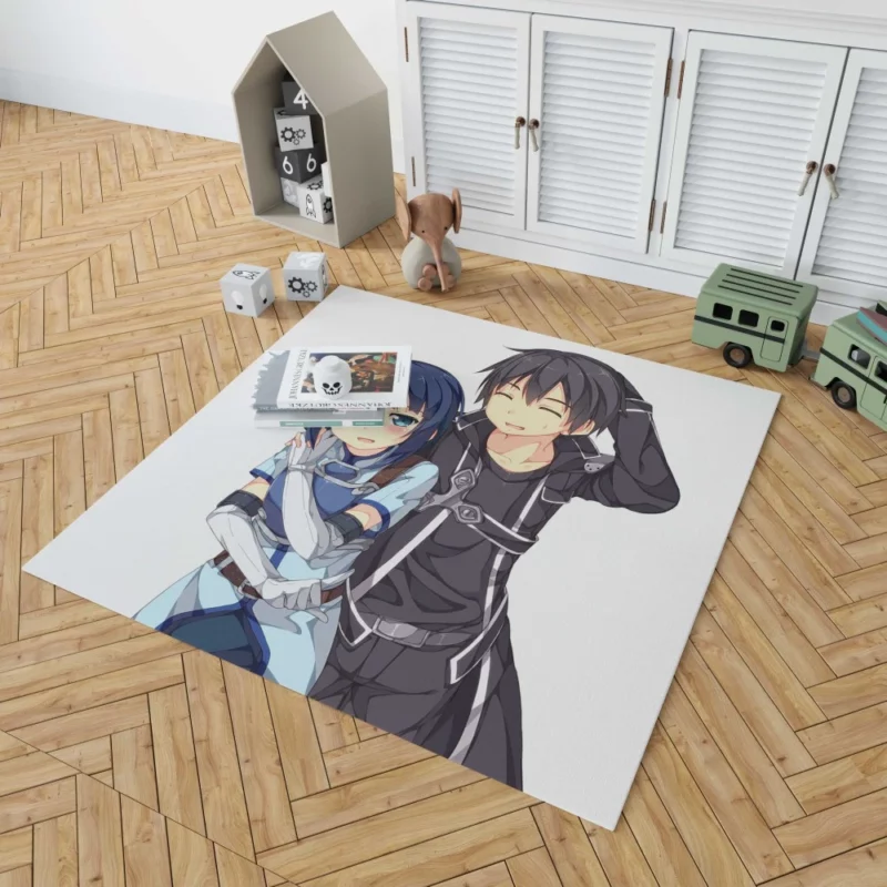 Kirito Adventures in Aincrad Anime Rug 1