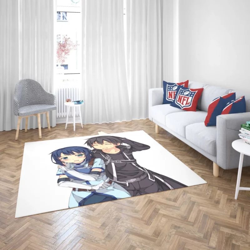 Kirito Adventures in Aincrad Anime Rug 2