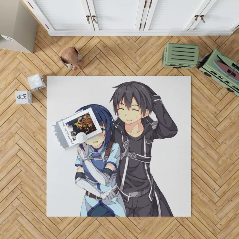 Kirito Adventures in Aincrad Anime Rug