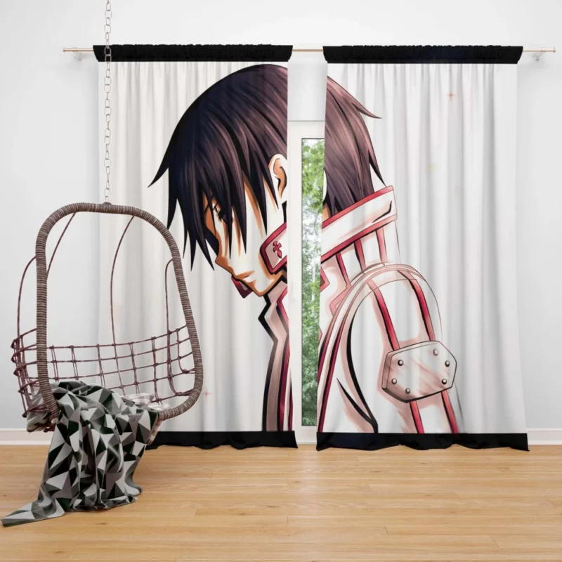 Kirito Heroic Journey in Aincrad Anime Curtain
