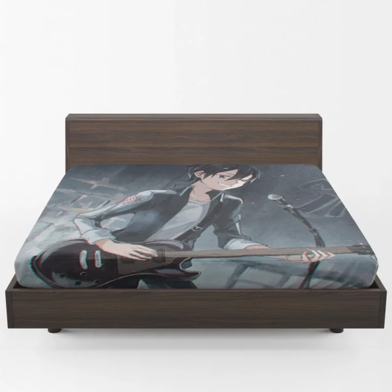 Kirito Legacy in Virtual Worlds Anime Fitted Sheet 1