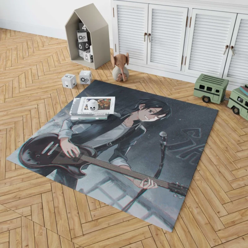 Kirito Legacy in Virtual Worlds Anime Rug 1