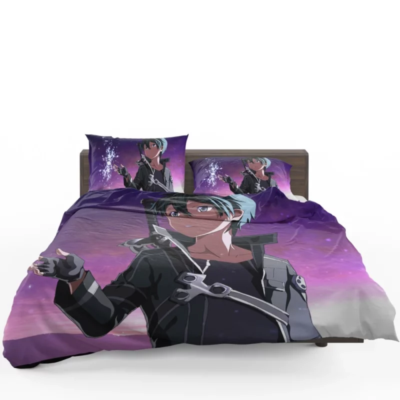 Kirito Quest for Virtual Victory Anime Bedding Set