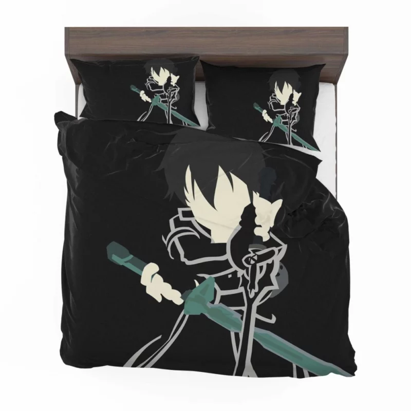 Kirito Role in Virtual Realms Anime Bedding Set 1