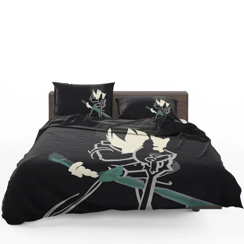 Kirito Role in Virtual Realms Anime Bedding Set