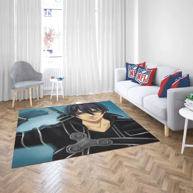 Kirito Sword Art Online Journey Anime Rug 2