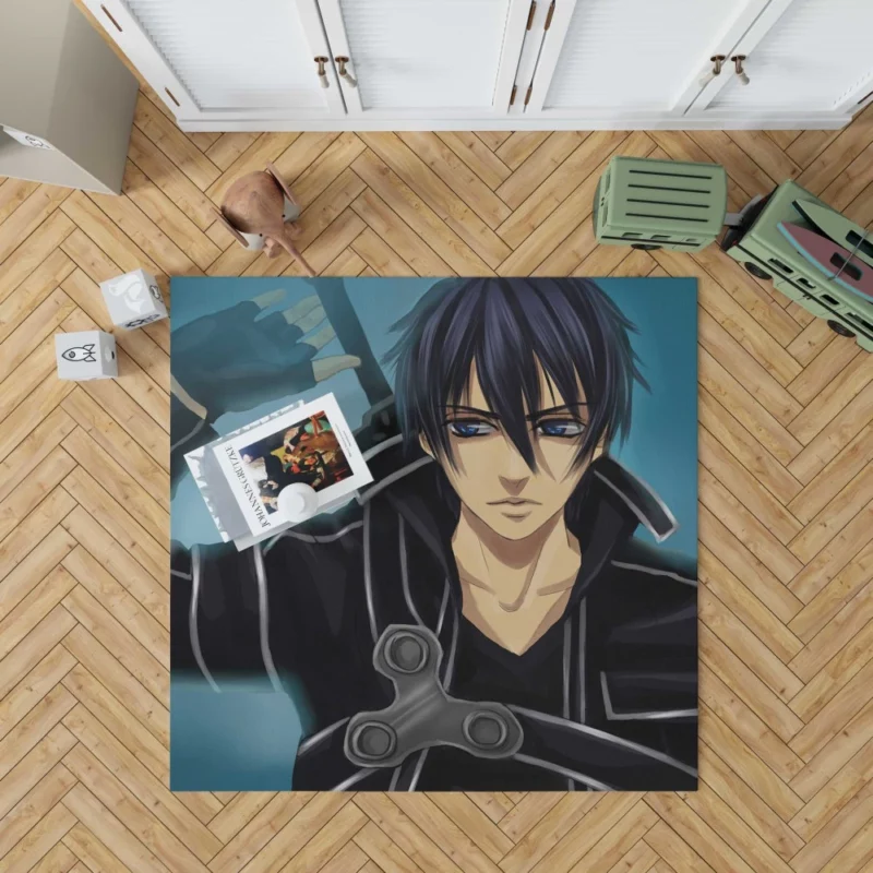 Kirito Sword Art Online Journey Anime Rug