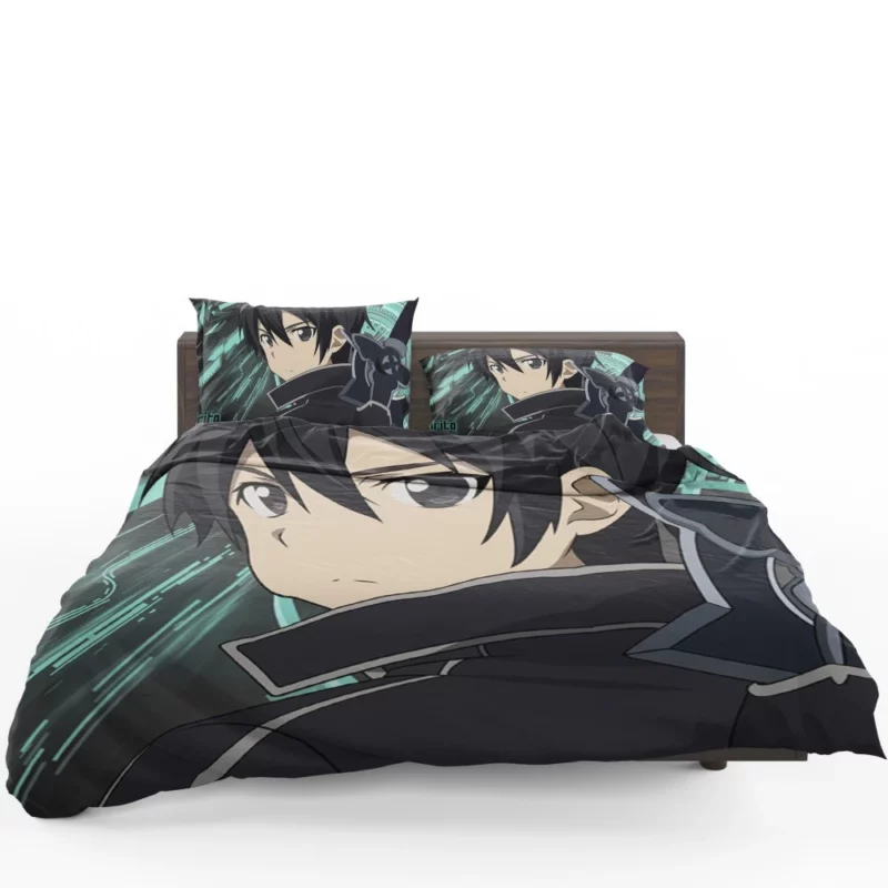 Kirito Virtual Odyssey Anime Bedding Set