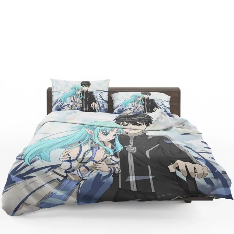Kirito and Asuna ALO Adventure Anime Bedding Set
