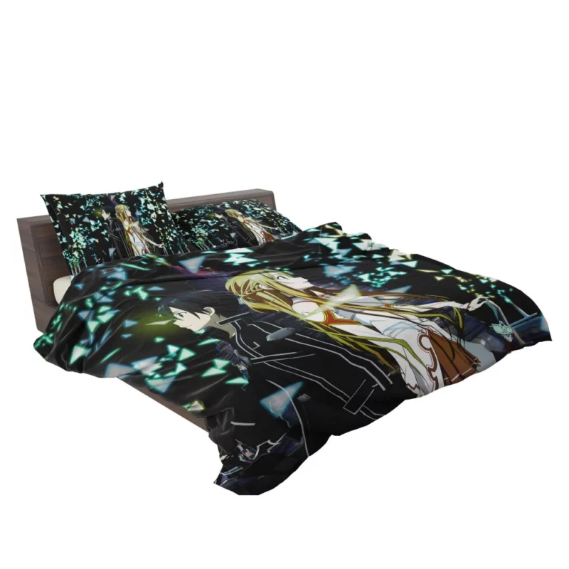 Kirito and Asuna Aincrad Heroes Anime Bedding Set 2