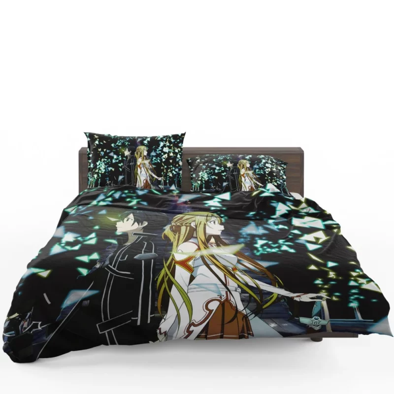 Kirito and Asuna Aincrad Heroes Anime Bedding Set