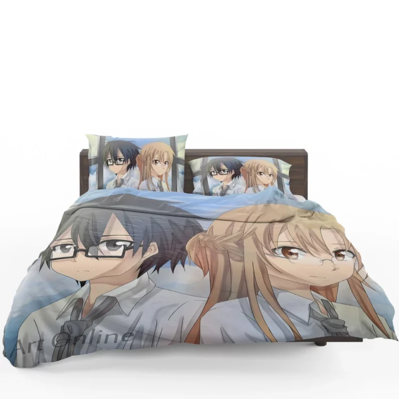 Kirito and Asuna Chronicles of Adventure Anime Bedding Set