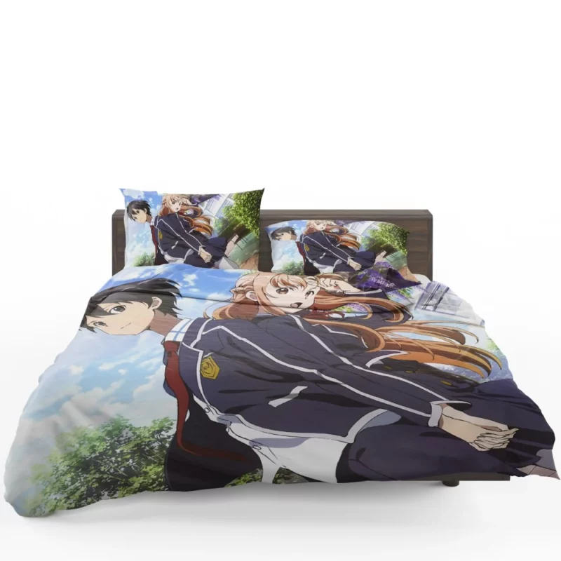 Kirito and Asuna Enduring Connection Anime Bedding Set