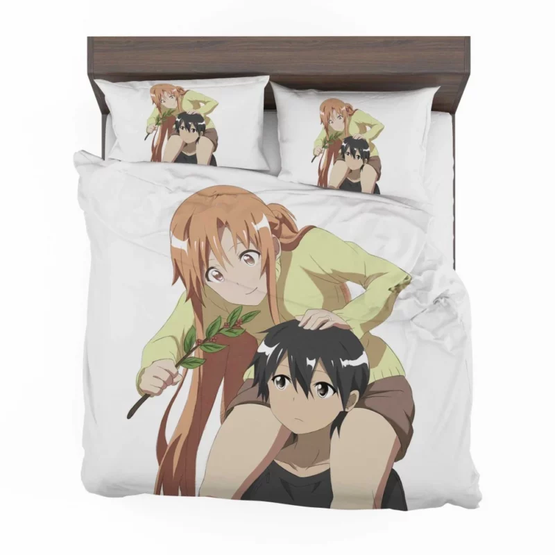 Kirito and Asuna Iconic Pair Anime Bedding Set 1