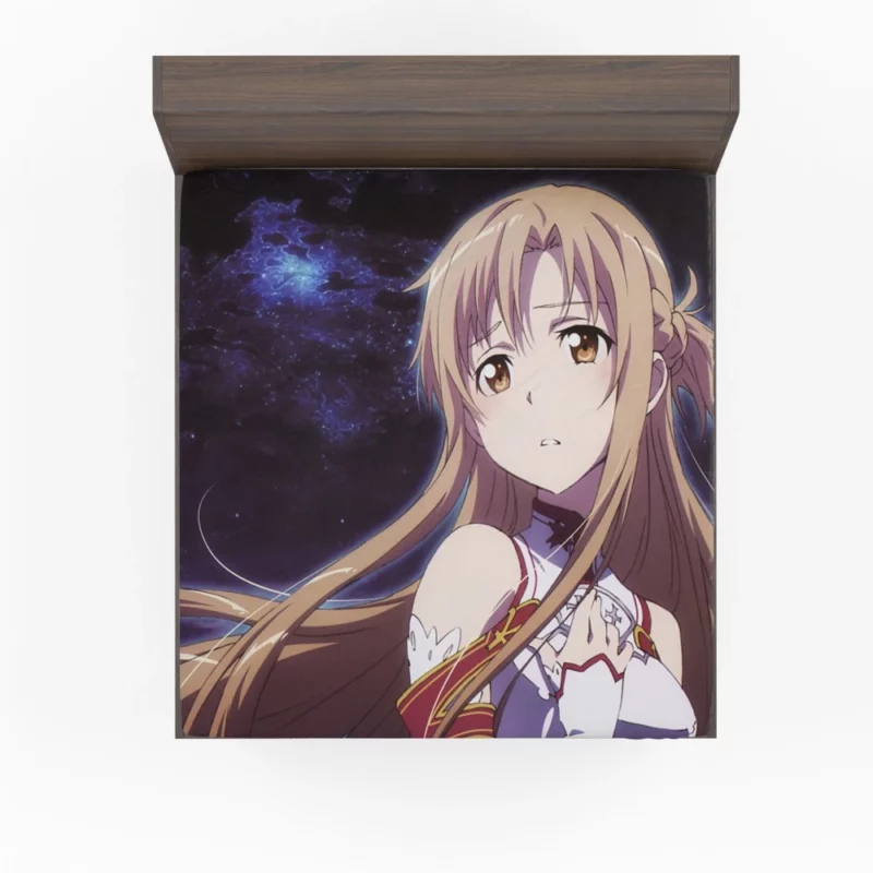 Kirito and Asuna Inseparable Union Anime Fitted Sheet