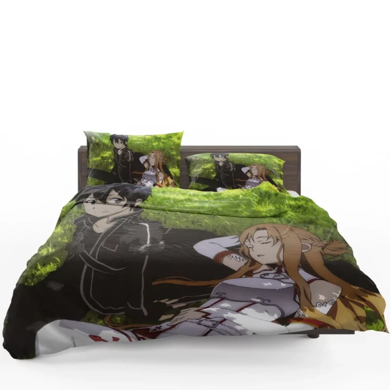 Kirito and Asuna Partnership Anime Bedding Set