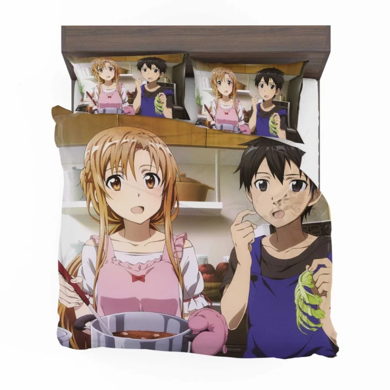 Kirito and Asuna Unbreakable Bond Anime Bedding Set 1