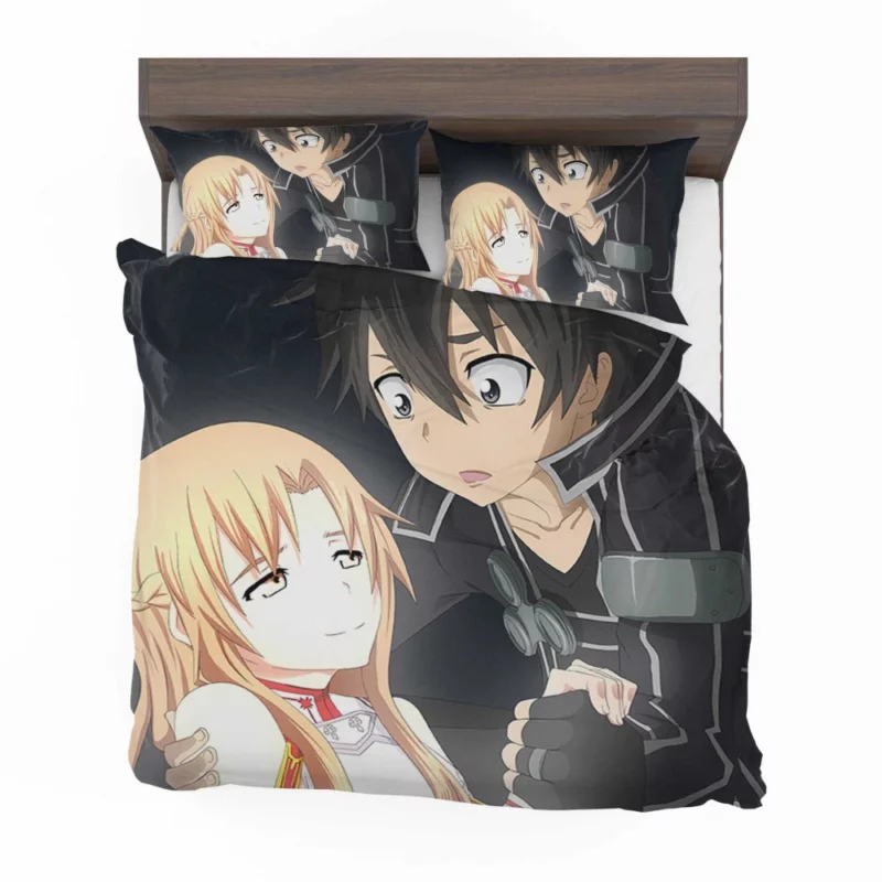 Kirito and Asuna VR Legends Anime Bedding Set 1