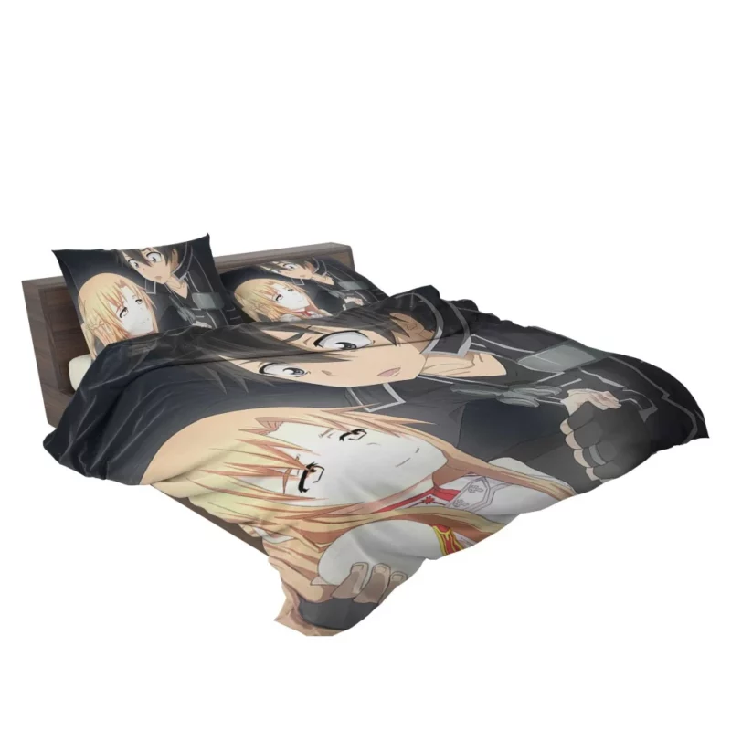 Kirito and Asuna VR Legends Anime Bedding Set 2