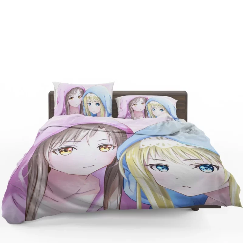 Kirito and Asuna Virtual Reality Heroes Anime Bedding Set