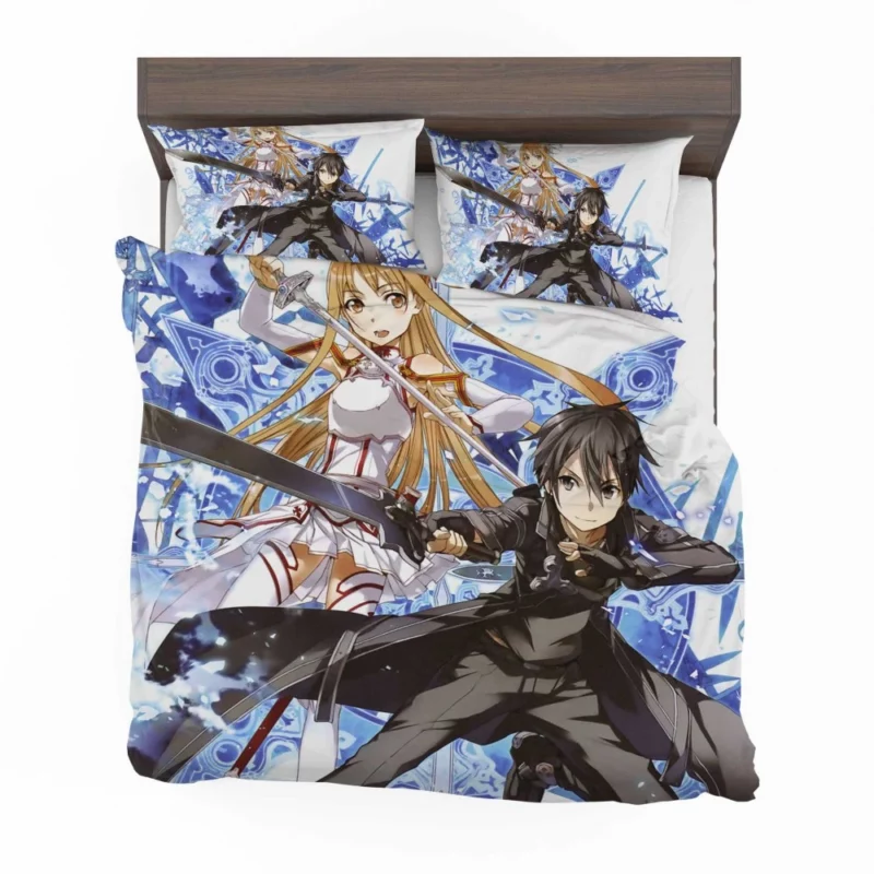 Kirito and Asuna Virtual Reality Saga Anime Bedding Set 1