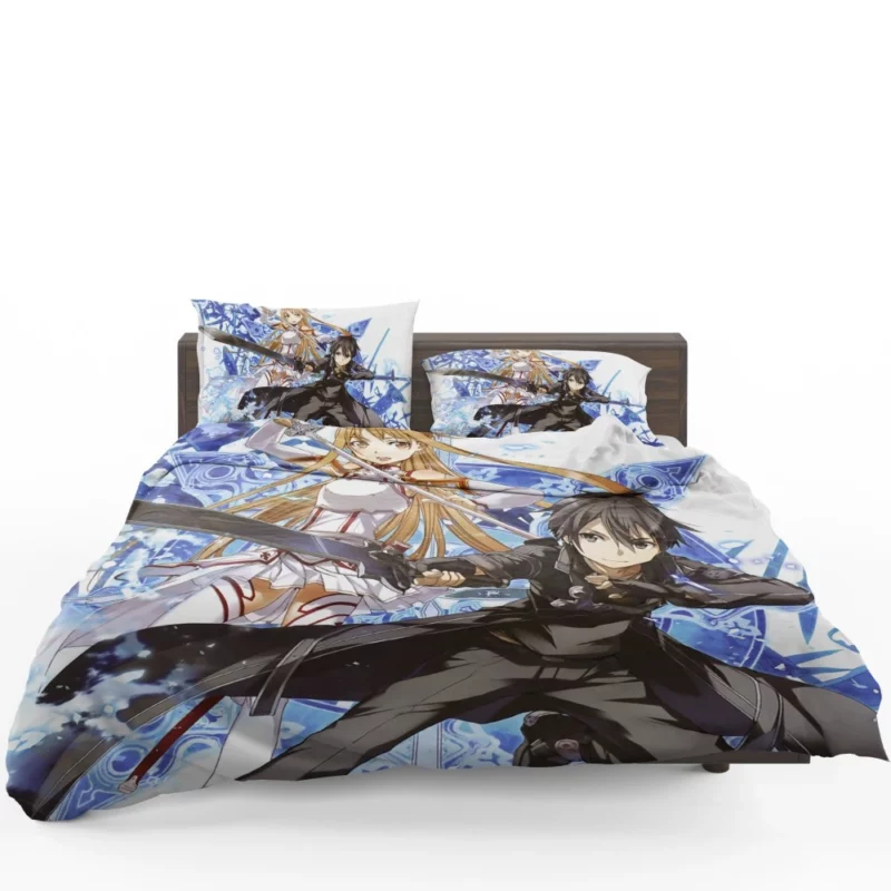 Kirito and Asuna Virtual Reality Saga Anime Bedding Set