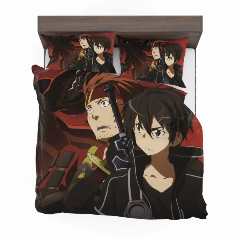 Kirito and Klein Sword Art Bond Anime Bedding Set 1