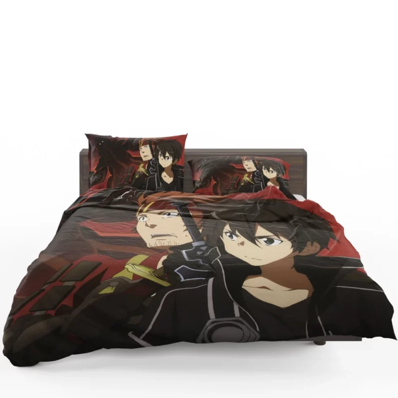 Kirito and Klein Sword Art Bond Anime Bedding Set