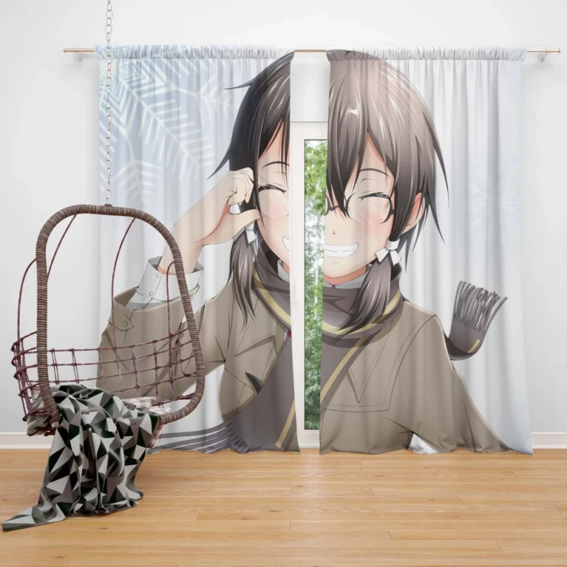 Kirito and Sinon Digital Companions Anime Curtain