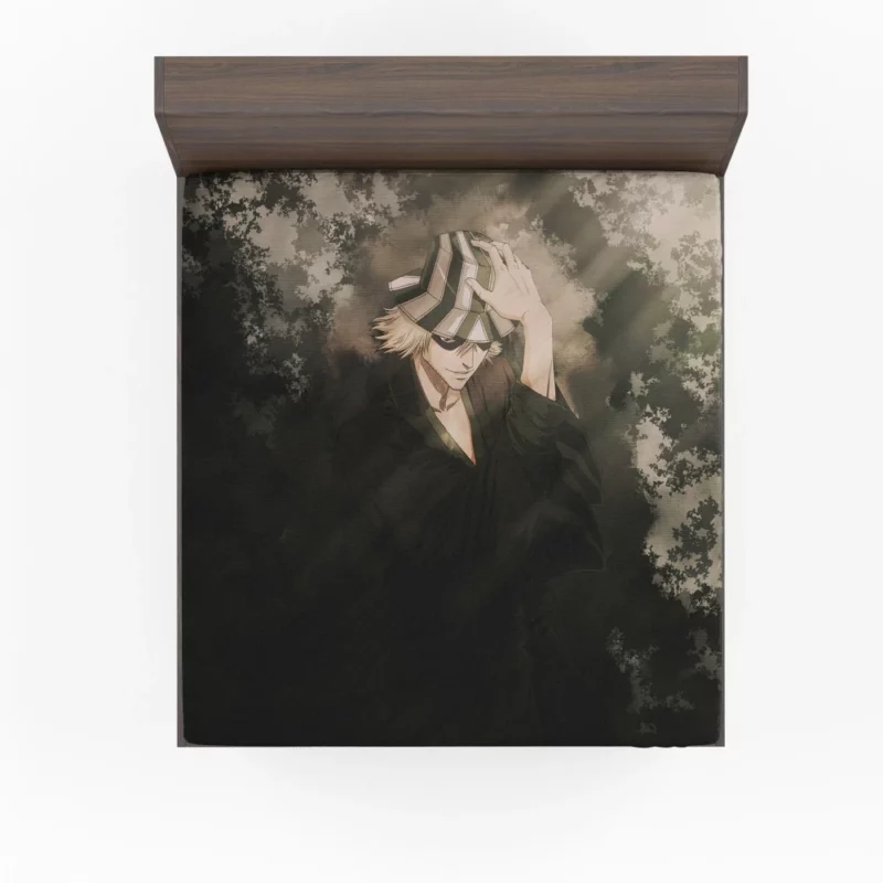 Kisuke Urahara Enigmatic Soul Reaper Anime Fitted Sheet