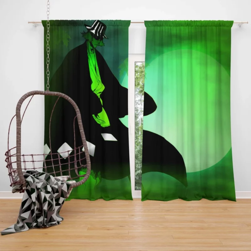 Kisuke Urahara Shinigami Wisdom Anime Curtain