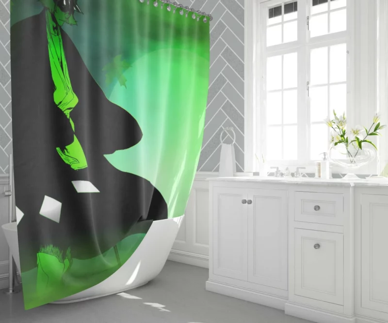 Kisuke Urahara Shinigami Wisdom Anime Shower Curtain 1