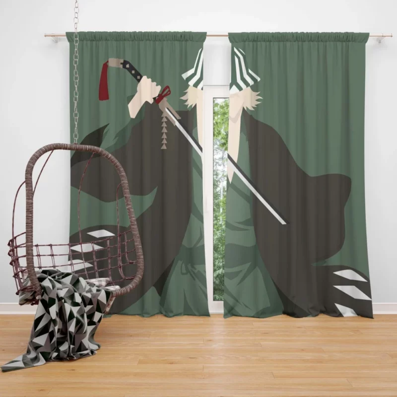 Kisuke Urahara Unveiling Secrets Anime Curtain