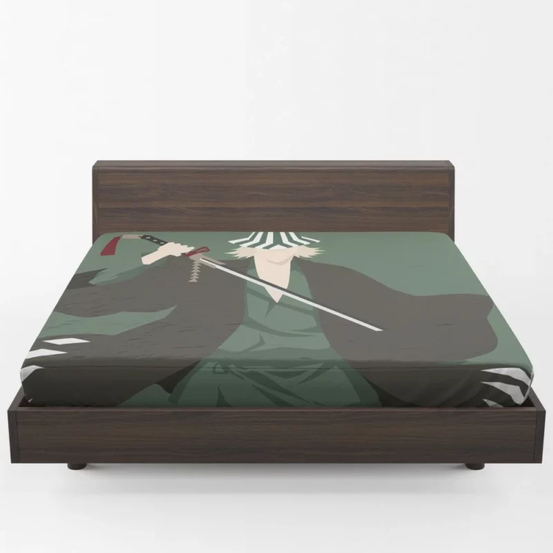 Kisuke Urahara Unveiling Secrets Anime Fitted Sheet 1