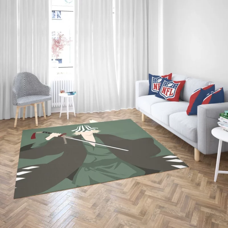 Kisuke Urahara Unveiling Secrets Anime Rug 2