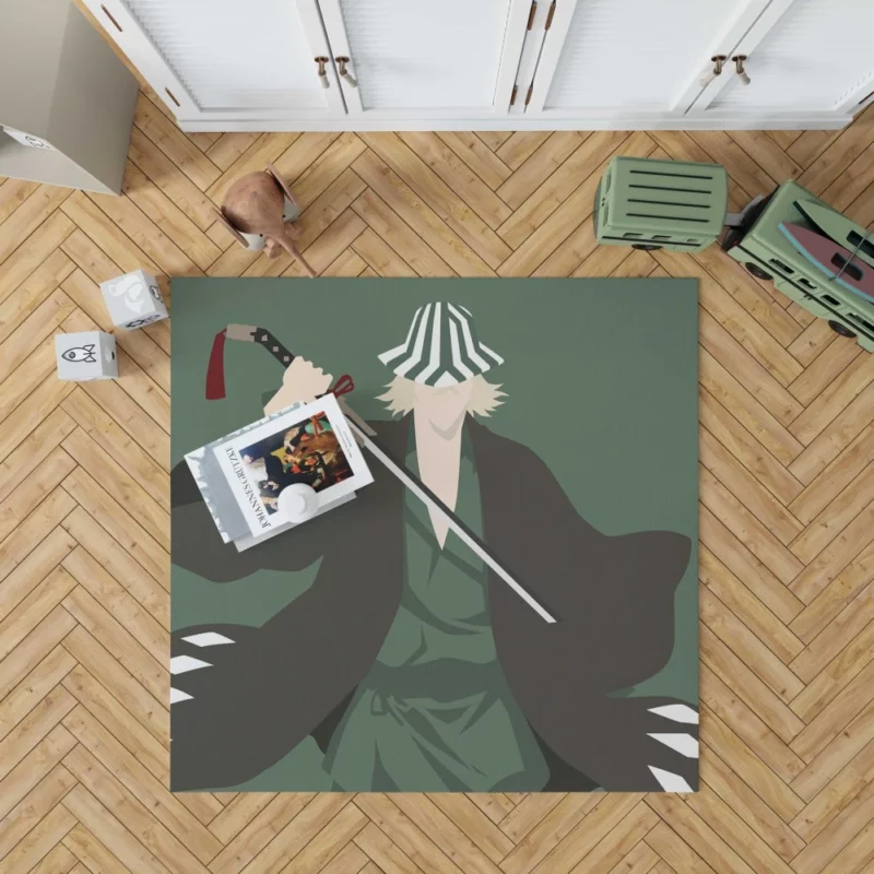 Kisuke Urahara Unveiling Secrets Anime Rug