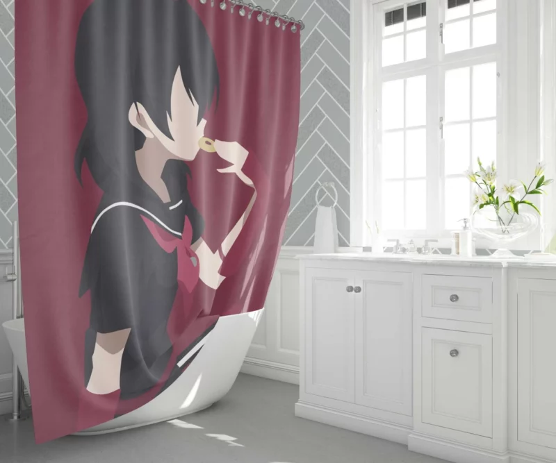 Kurome Dark Tale in Akame ga Kill! Anime Shower Curtain 1