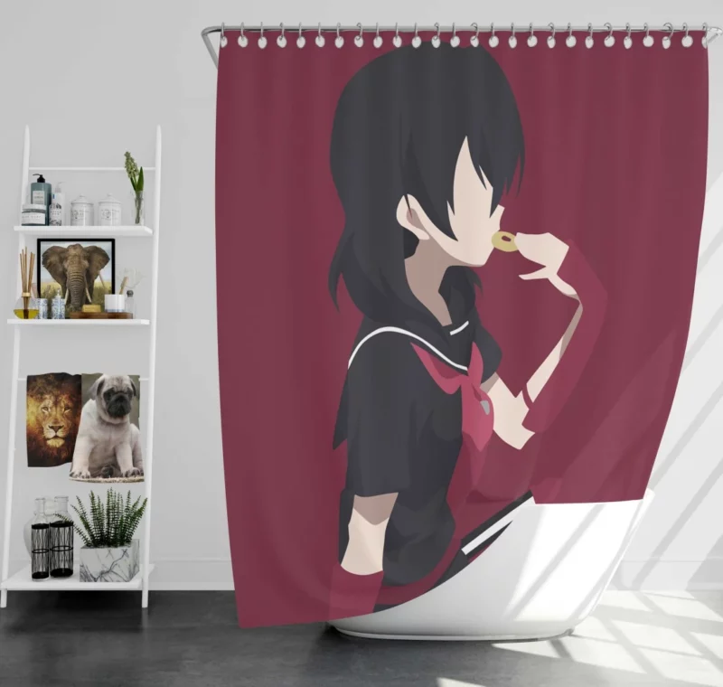 Kurome Dark Tale in Akame ga Kill! Anime Shower Curtain