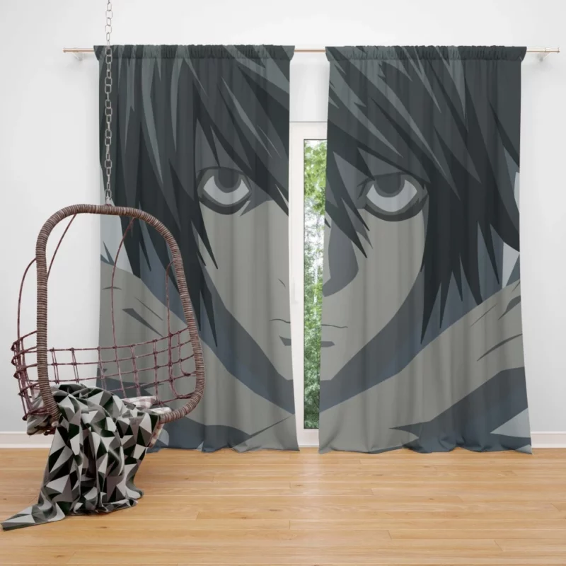 L Enigmatic Adventures Anime Curtain