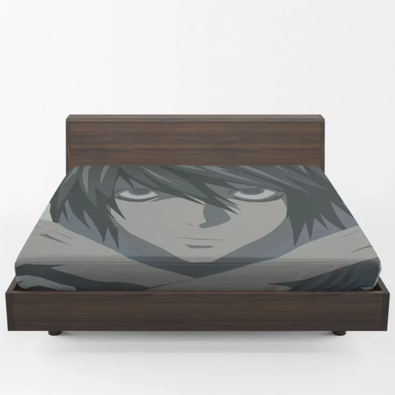 L Enigmatic Adventures Anime Fitted Sheet 1