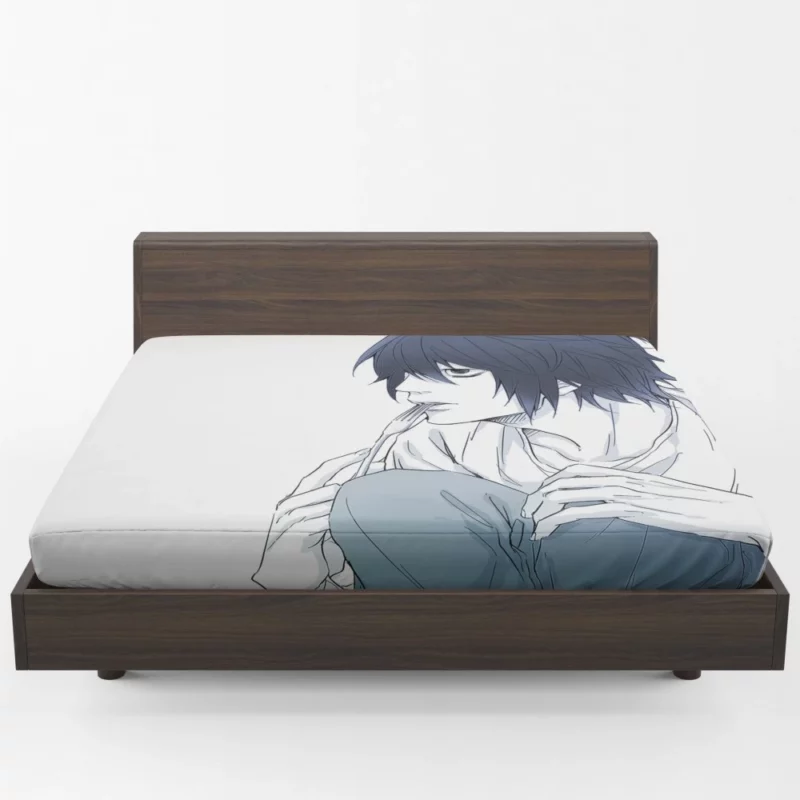L Unending Deduction Anime Fitted Sheet 1