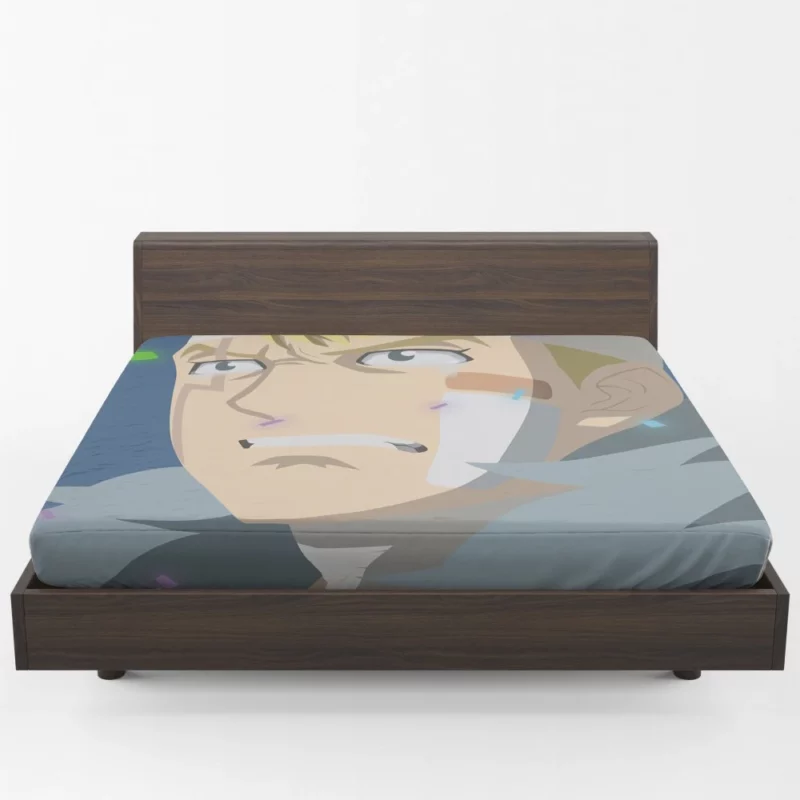 Laxus Dreyar Unleash Thunder Anime Fitted Sheet 1