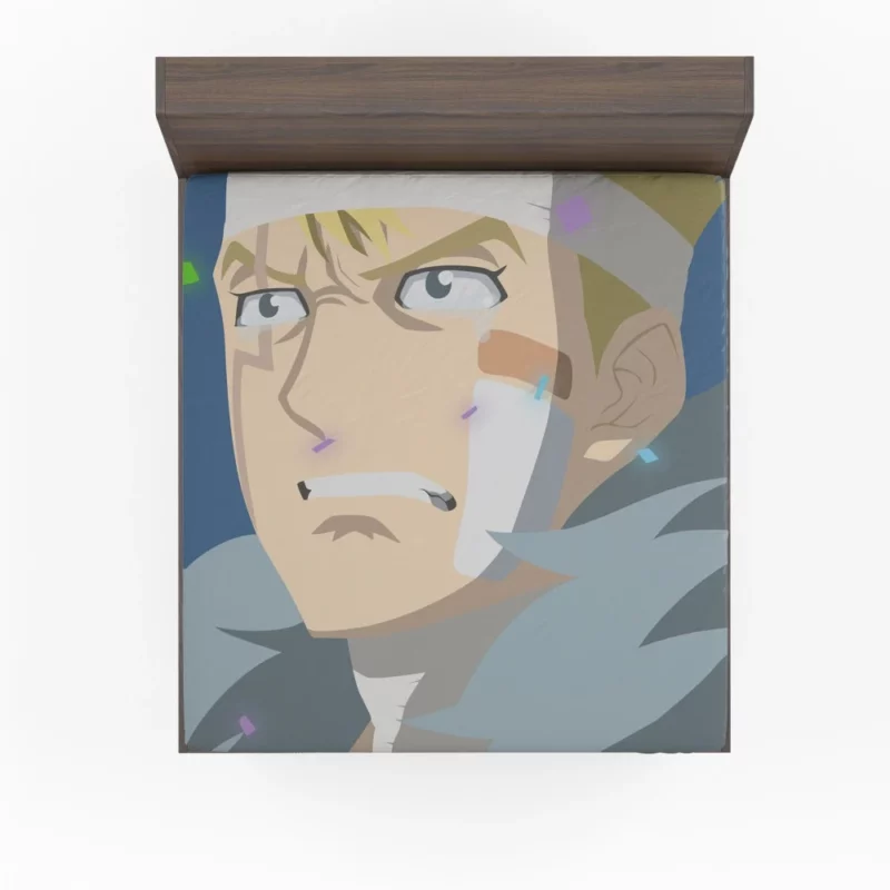 Laxus Dreyar Unleash Thunder Anime Fitted Sheet