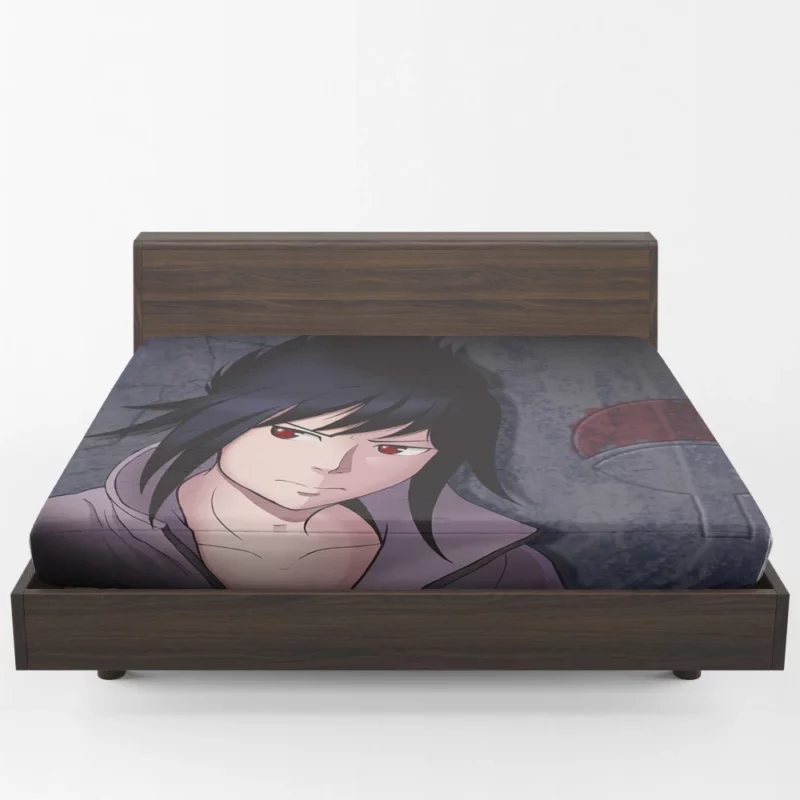 Legacy of the Uchiha Sasuke Tale Anime Fitted Sheet 1